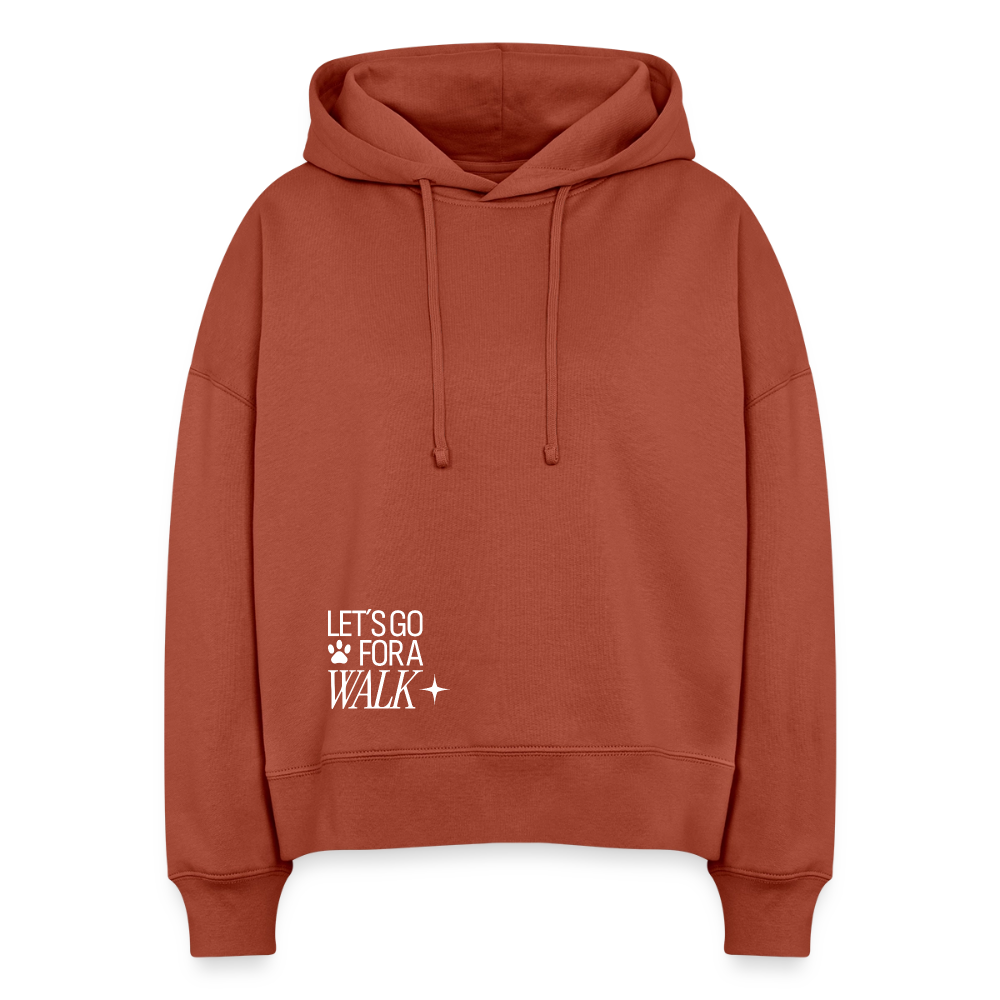 Trails are better with you Hoodie - Terrakotta