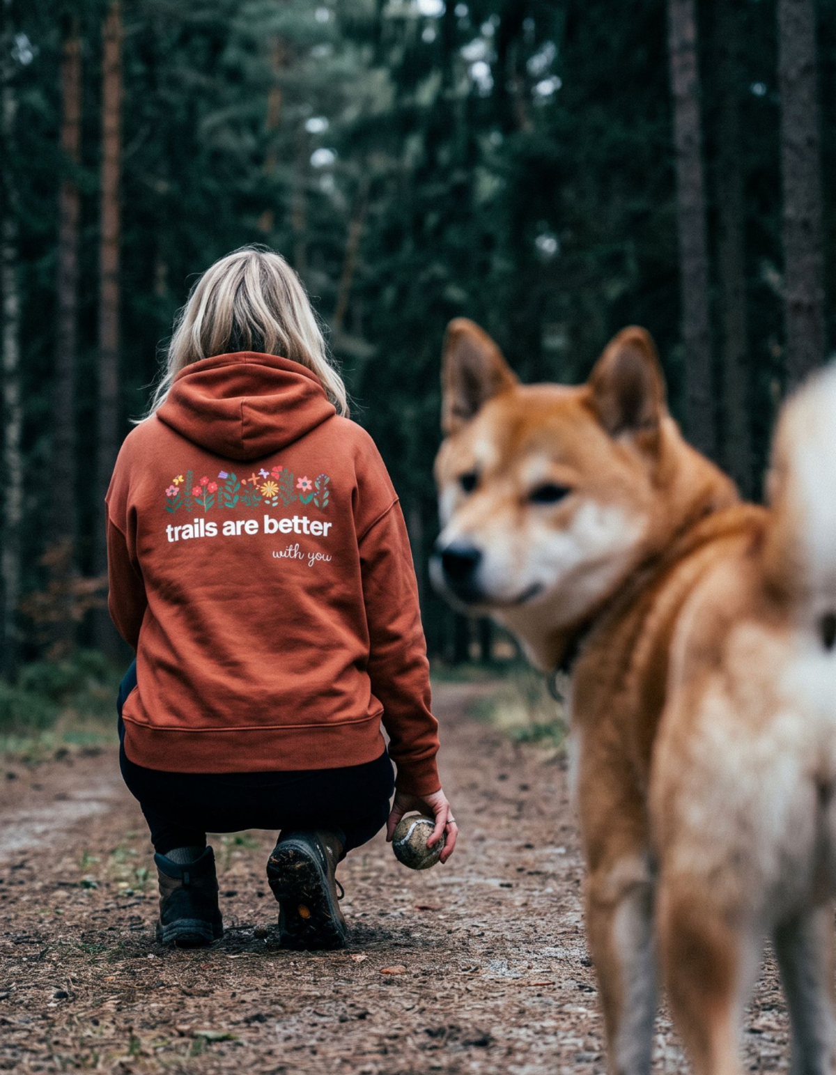 Hoodie - Trails are better with you