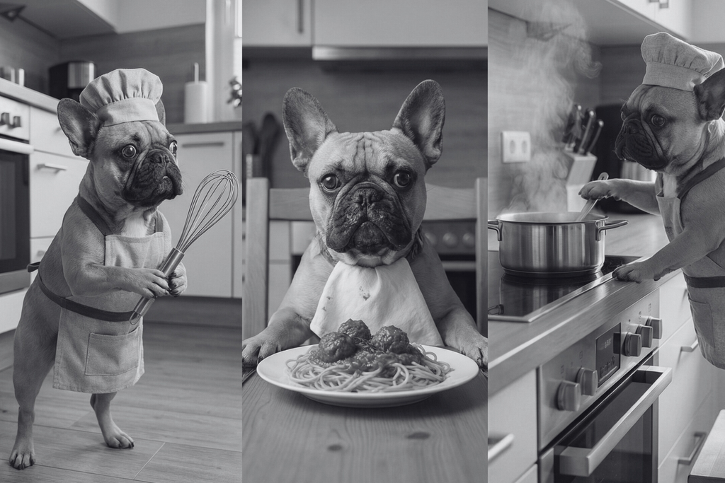 Personalisiertes Hundeposter, individualisiertes Haustierportrait -  Küchen Edition