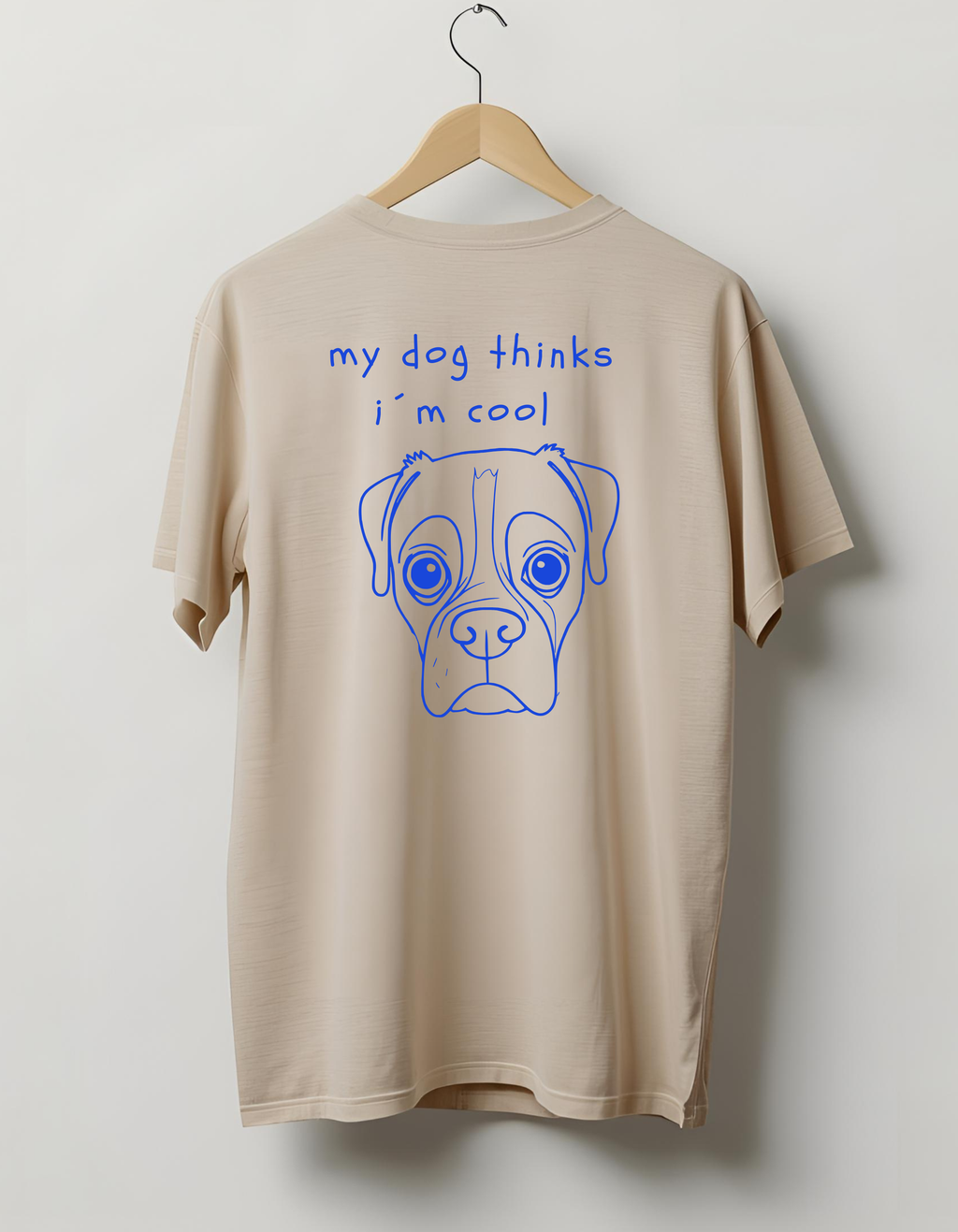 T Shirt mit deinen Haustier als Backprint